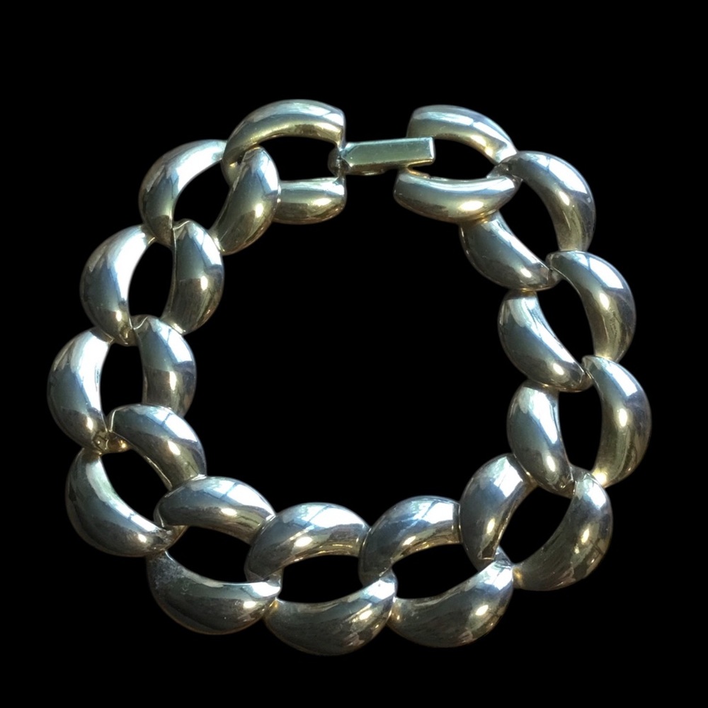 Vintage Avon Goldtone Chain Bracelet